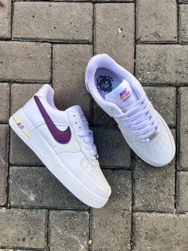 Nike Airforce Beyaz-Mor